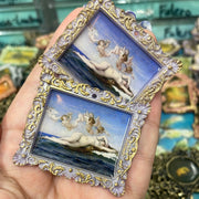 "The Birth of Venus” Earrings Alexandre Cabanel