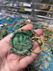 “Japanese Waterbridge” Monet Keychain