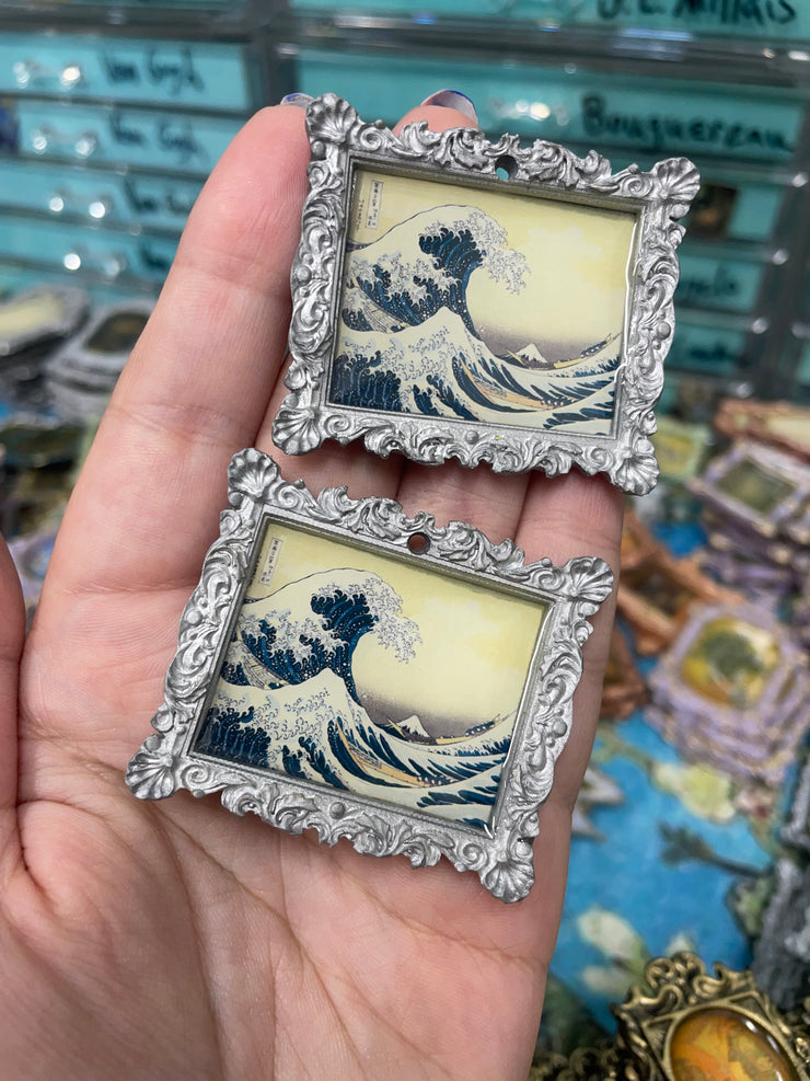 The Great Wave off Kanagawa by Hokusai Earrings