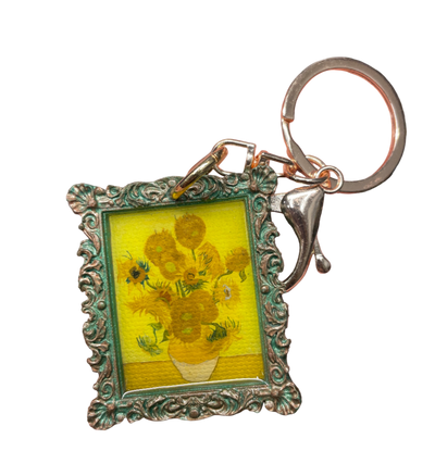 “Sunflower" Van Gogh  Keychain