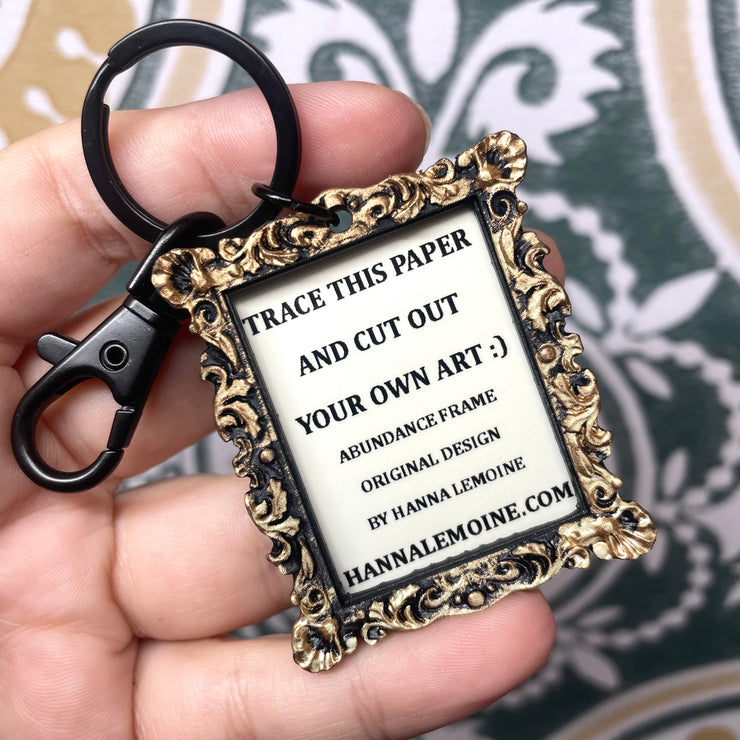 Add Your Own Art Keychain