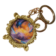 “Indigo Bunting Magic” Lemoine Keychain