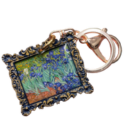 “Irises (in a garden)" Van Gogh  Keychain
