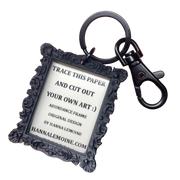 Add Your Own Art Keychain