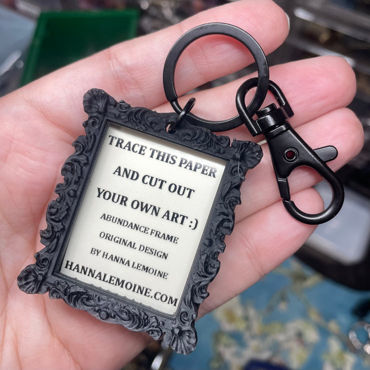 Add Your Own Art Keychain