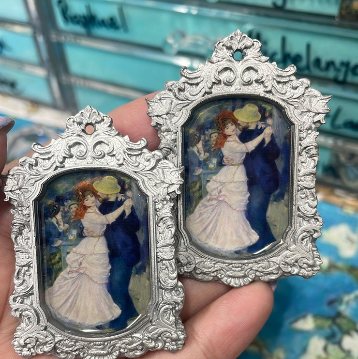 Renoir "Dance at Bougival" Earrings