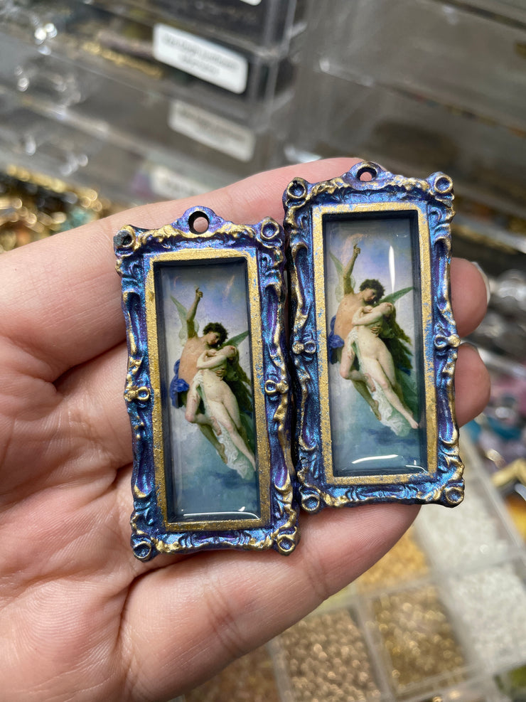"Cupid and Psyche" Bouguereau Earrings