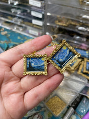 "Starry Night" Van Gogh  Earrings