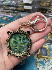 “Japanese Waterbridge” Monet Keychain