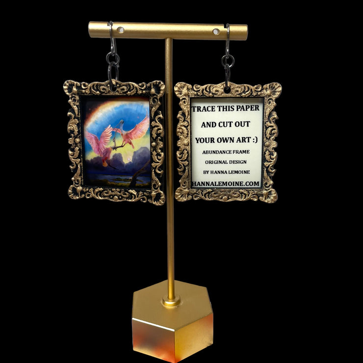 Add Your Own Art Earrings