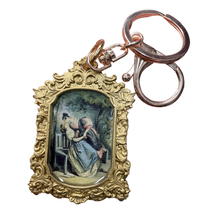 “Boarding School Friends”  Keychain