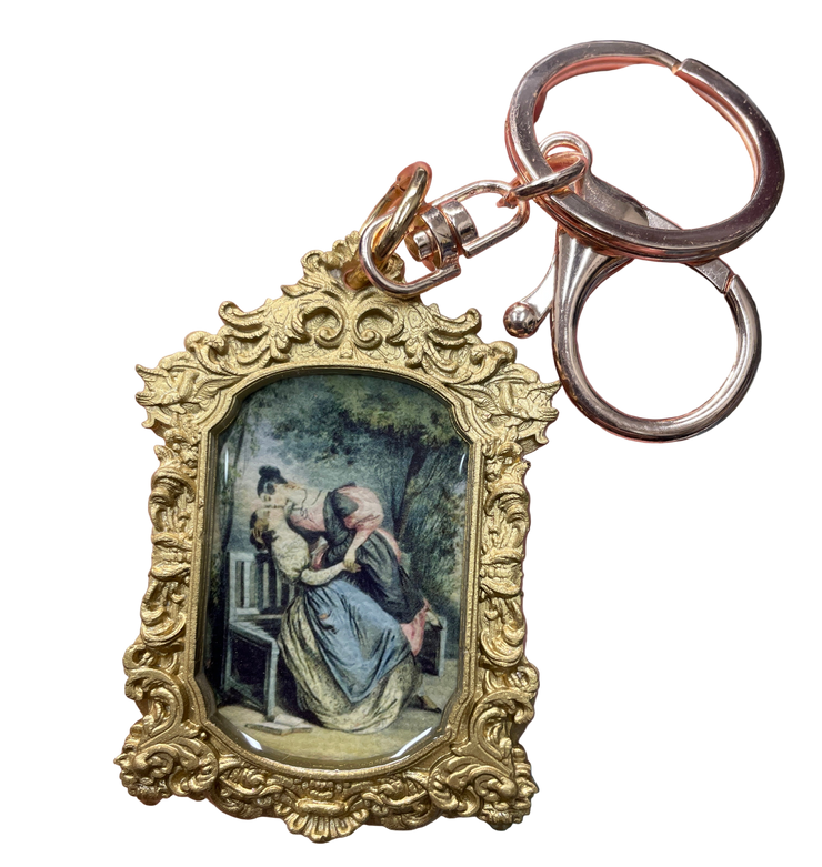 “Boarding School Friends”  Keychain