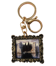 “Isle of the Dead” Arnold Bocklin Keychain