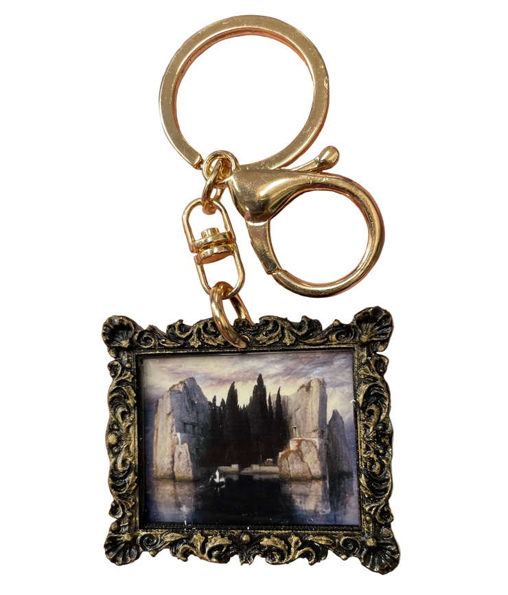 “Isle of the Dead” Arnold Bocklin Keychain