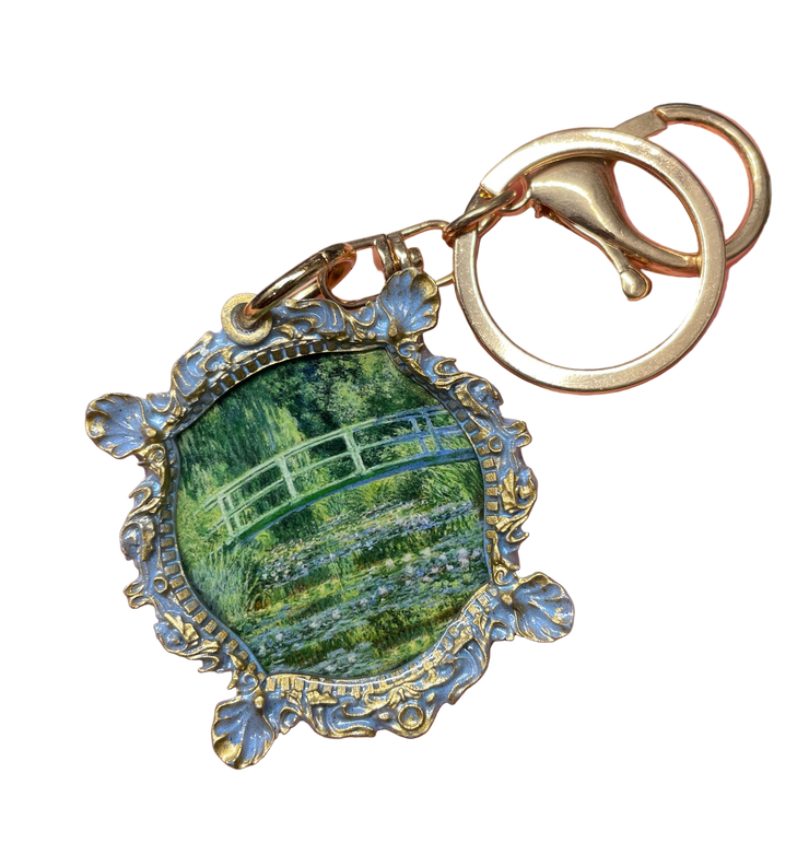 “Japanese Waterbridge” Monet Keychain