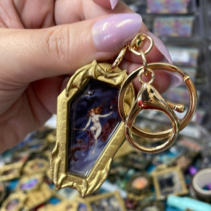 “Festival of the Witches” Falero Keychain