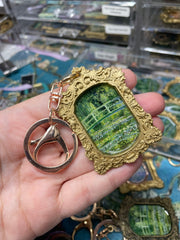 “Japanese Waterbridge” Monet Keychain