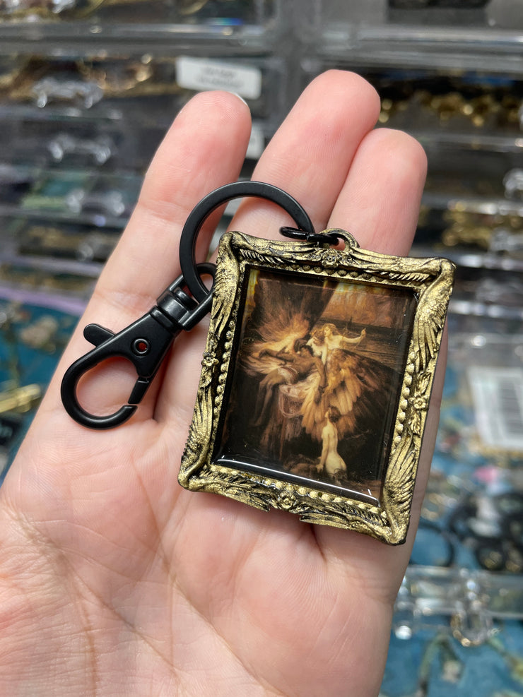 “Lament for Icarus” Herbert James Draper Keychain