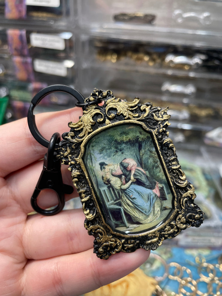 “Boarding School Friends”  Keychain