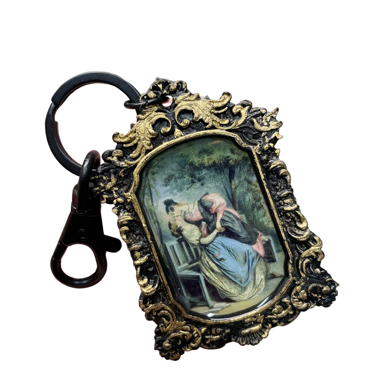 “Boarding School Friends”  Keychain