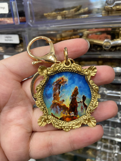 “Puppy’s Breath” Lemoine Keychain