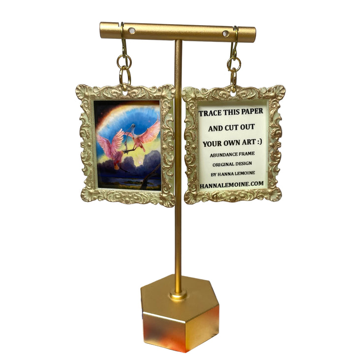 Add Your Own Art Earrings