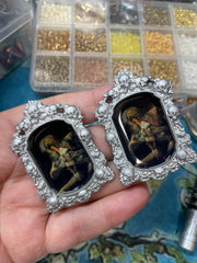 “Saturn Devouring his Son” Goya Earrings