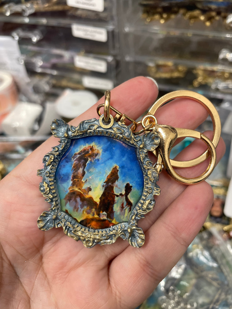 “Puppy’s Breath” Lemoine Keychain