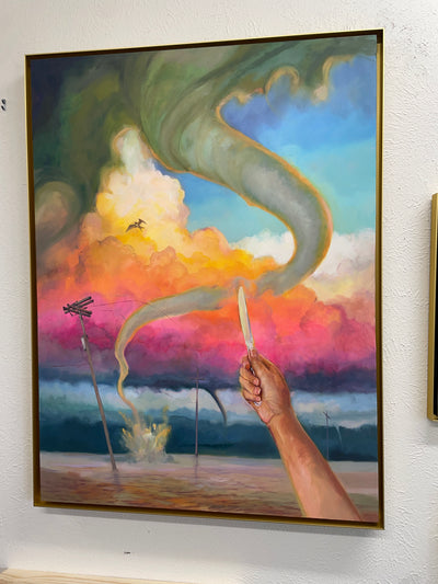 “Good Gris Gris” original oil on canvas 30”x40”