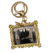 “Isle of the Dead” Arnold Bocklin Keychain