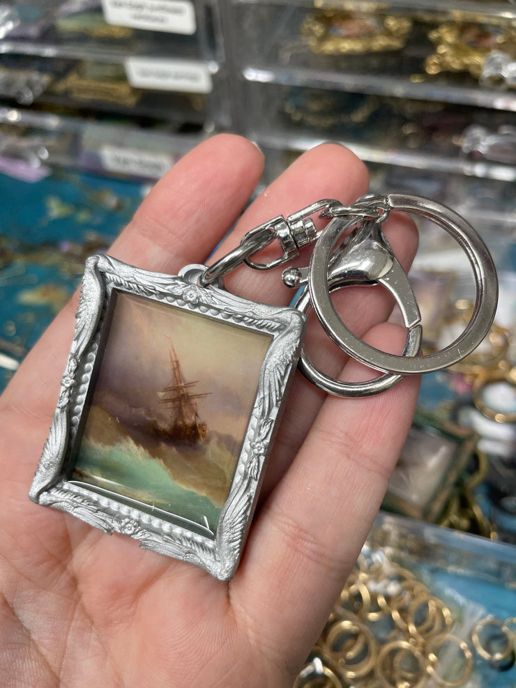 “Ship at Sea” Ivan Aivazovsky Keychain