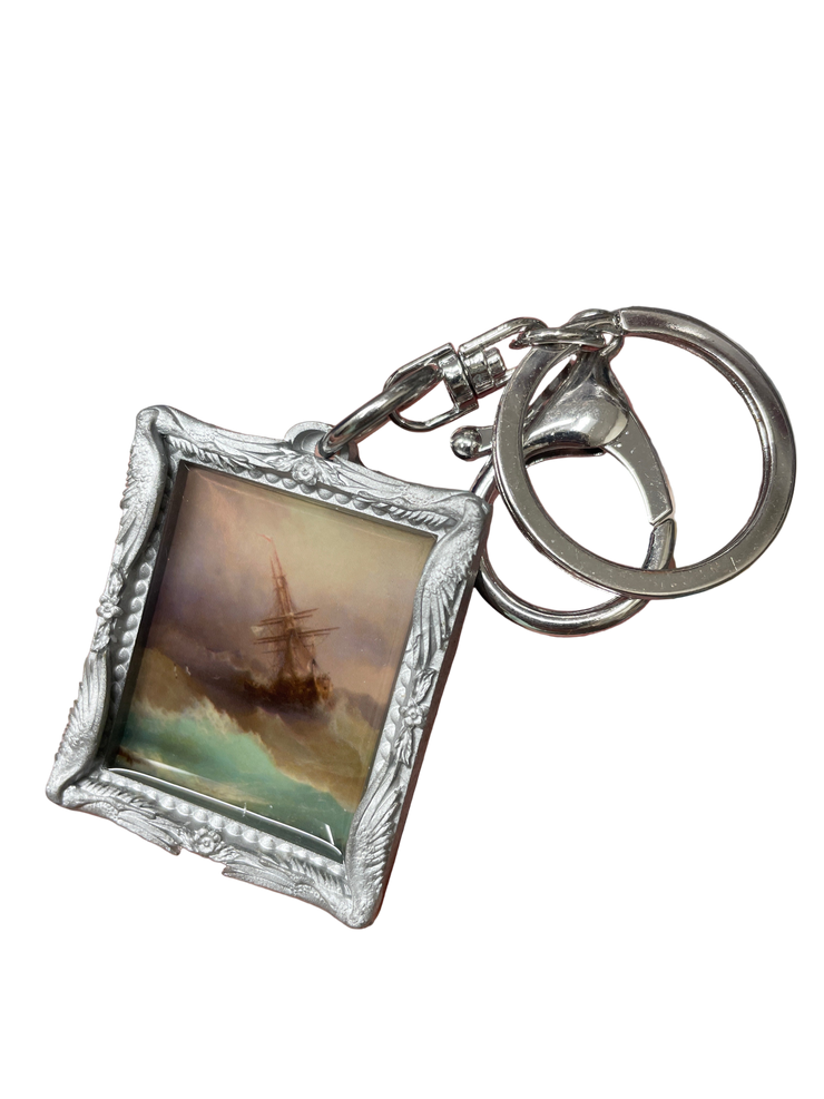 “Ship at Sea” Ivan Aivazovsky Keychain