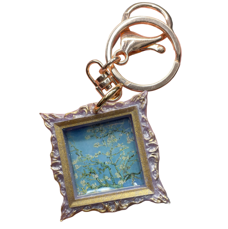 “Almond Blossom" Van Gogh  Keychain