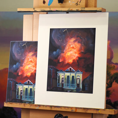 "Coming Home" archival giclee canvas print
