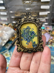 "Irises (In a Vase)" Van Gogh Necklace