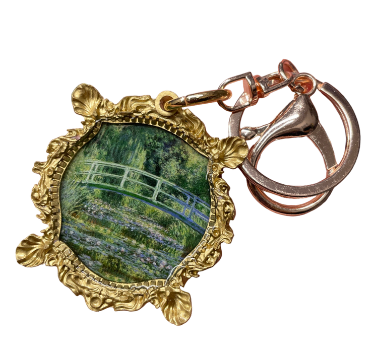 “Japanese Waterbridge” Monet Keychain