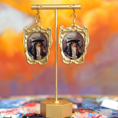 PREORDER The Dragon "Perseus and Andromeda" Frederic Leighton Earrings (Up to Two months wait)