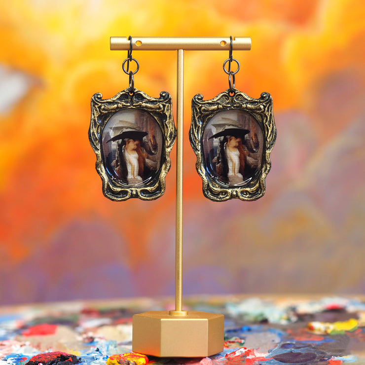 PREORDER The Dragon "Perseus and Andromeda" Frederic Leighton Earrings (Up to Two months wait)