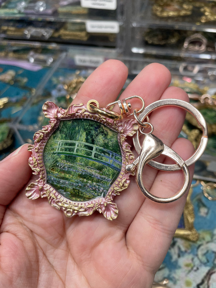 “Japanese Waterbridge” Monet Keychain