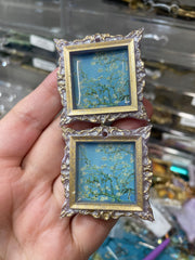 Van Gogh "Almond Blossoms"  Earrings