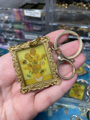 “Sunflower" Van Gogh  Keychain