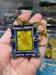 “Sunflower" Van Gogh  Keychain