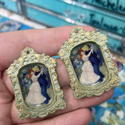 Renoir "Dance at Bougival" Earrings