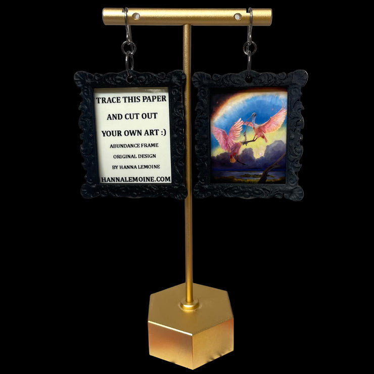 Add Your Own Art Earrings