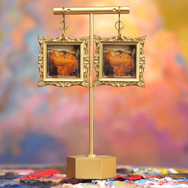 "Flaming June" Frederic Leighton Earrings