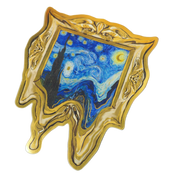 "GOOEY Starry Night" Mirror finish  Sticker