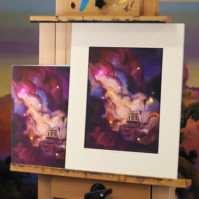 "Home Heaven"  archival giclee canvas print