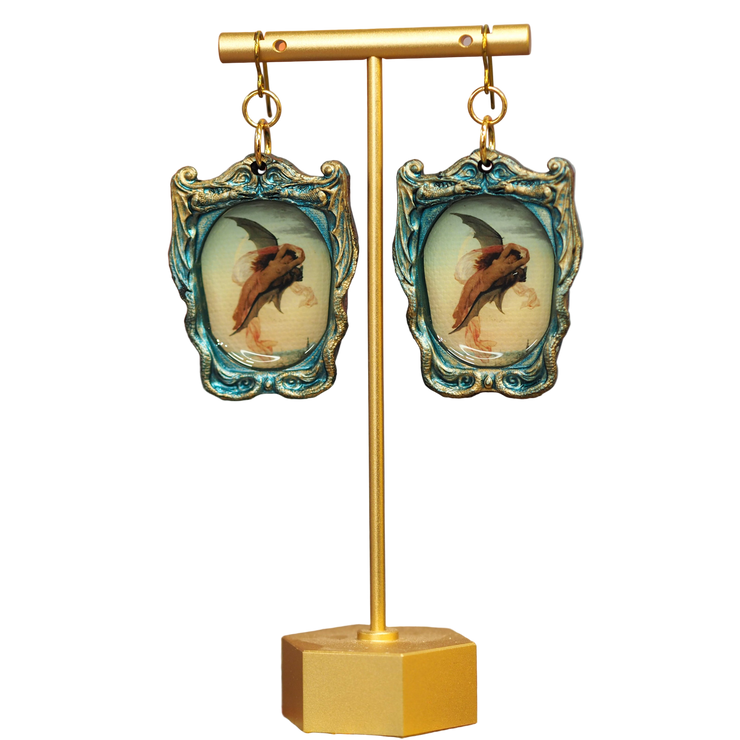 "Moonlit Dreams" by Gabriel Ferrier Feb Restock dragon frame