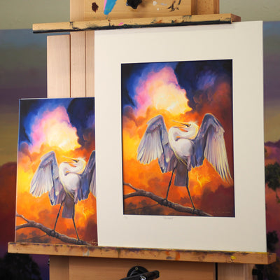 "Thunderbird" archival giclee canvas print