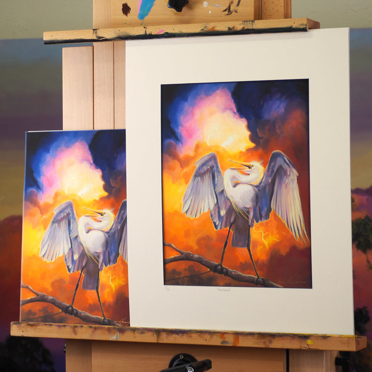 "Thunderbird" archival giclee canvas print